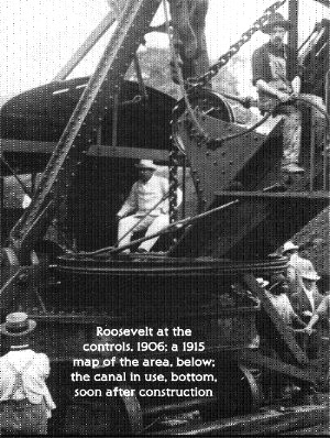 Roosevelt at the controls in 1906
